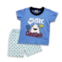 Cuddles Baby Boy Fashion Suit Set (BSW1005) - Blue