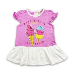 Cuddles Girl Fashion Dress (BSW1006) - Pink