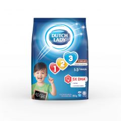Dutch Lady GUM 123 (850g) - Chocolate