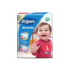 DRYPERS WEE-WEE DRY MEGA-PACK L62S