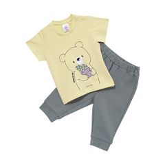 Pureen Pride 'N' Joy Boy Suit (FIBS 0139) - Cream