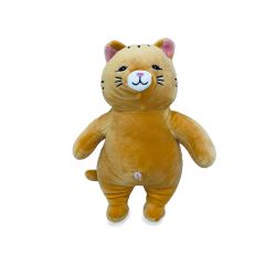 SN Toys Standing Fat Soft Toys Doll - Brown (GS-3845/10Standing Brown)