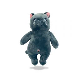 SN Toys Standing Fat Soft Toys Doll - Grey (GS-3845/10Standing Grey)