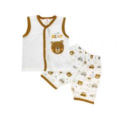 Baby Hippo Eyelet (HBS0124-21012) - Brown