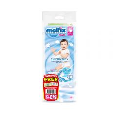 Molfix Extra Dry Pants (TWIN PACK) XL42X2