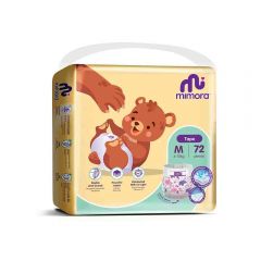 Mimora Chlorine Free Tape Diapers M72