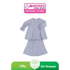 Fiffy Girl Raya Fashion Malay Dress (2323031) - Blue