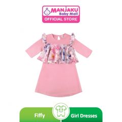 Fiffy Girl Raya Fashion Malay Dress (2323030) - Pink