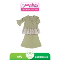 Fiffy Girl Raya Fashion Malay Dress (2323032) - Green