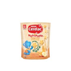 Nestle Cerelac Nutripuffs Toddler Snacks Banana & Orange (50g)