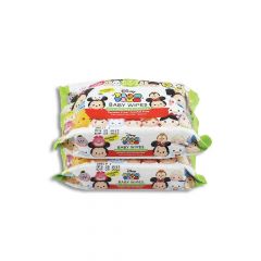 Disney Tsum Tsum OKBB Baby Wipes (2 x 30's) - Assorted Design TSBW60