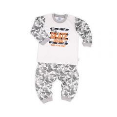 FIFFY Boy Range Long Sleeves Boy Pyjamas ST (3422508) - White