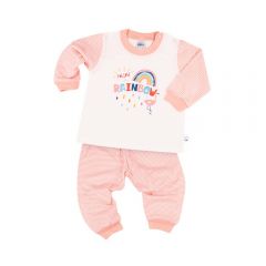 FIFFY Girl Range Long Sleeves Girl Pyjamas ST (3522215) - Peach