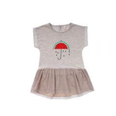 Baby Hippo Dress HTD0822-39015 - Khaki